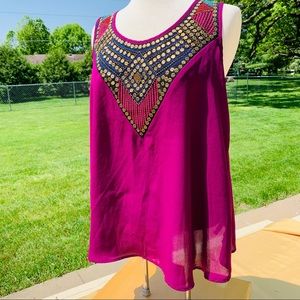 Like new, Studio Y open back top size medium